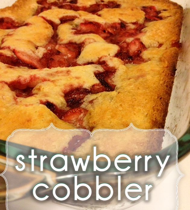 strawberry-cobbler