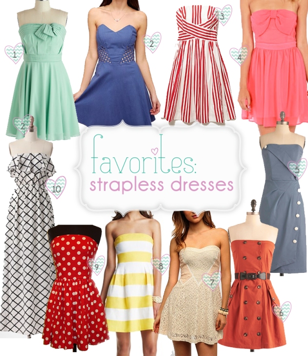 favorites-strapless-dresses